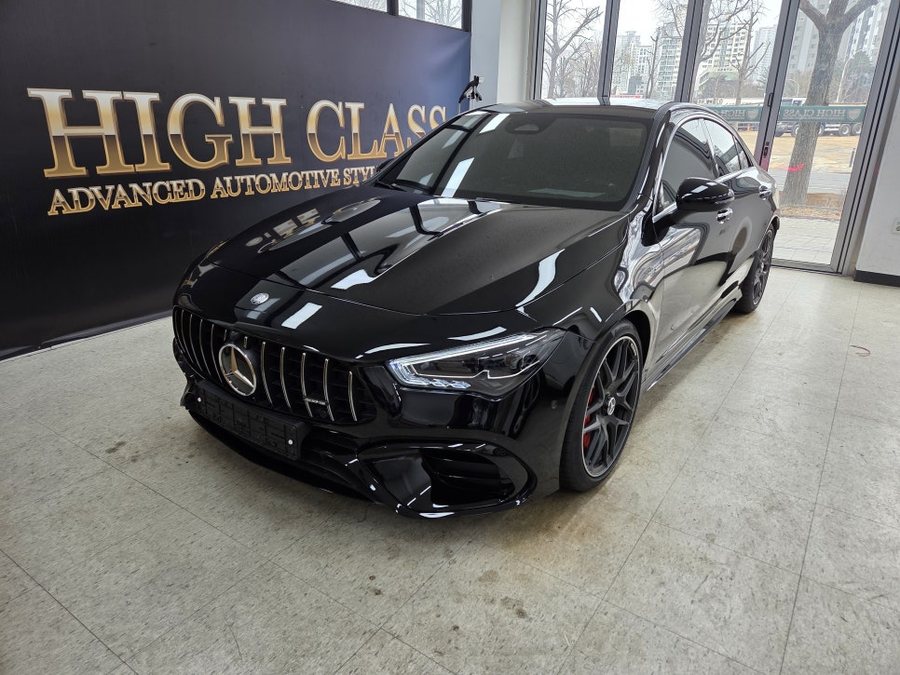 벤츠 AMG 버킷 시트 통풍시트 안전벨트 컬러 색상 교체