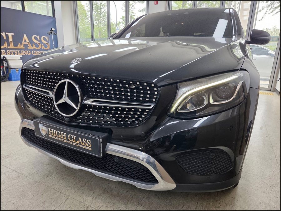 벤츠 GLC300 통풍시트 순정 버튼 시공