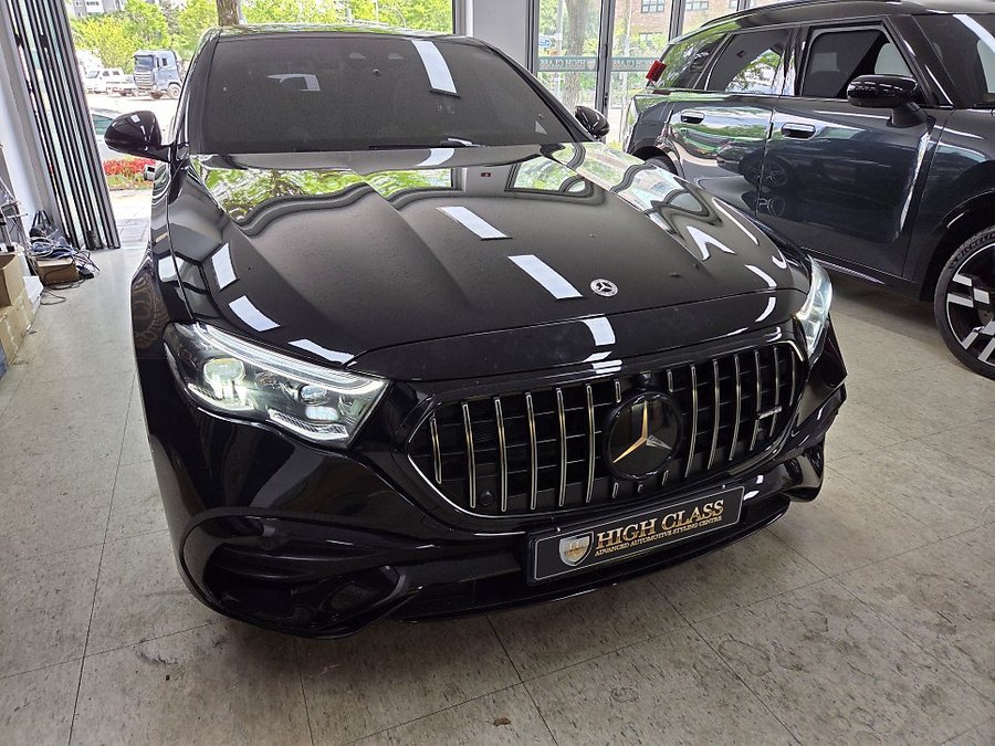 W214 E클래스 디퓨저 머플러팁 세로 발광그릴 AMG 외관변경