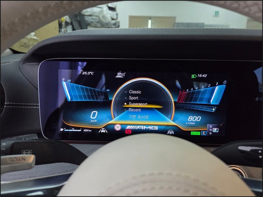22년식 벤츠 CLS AMG 계기판 코딩 & 반자율주행 확장 코딩