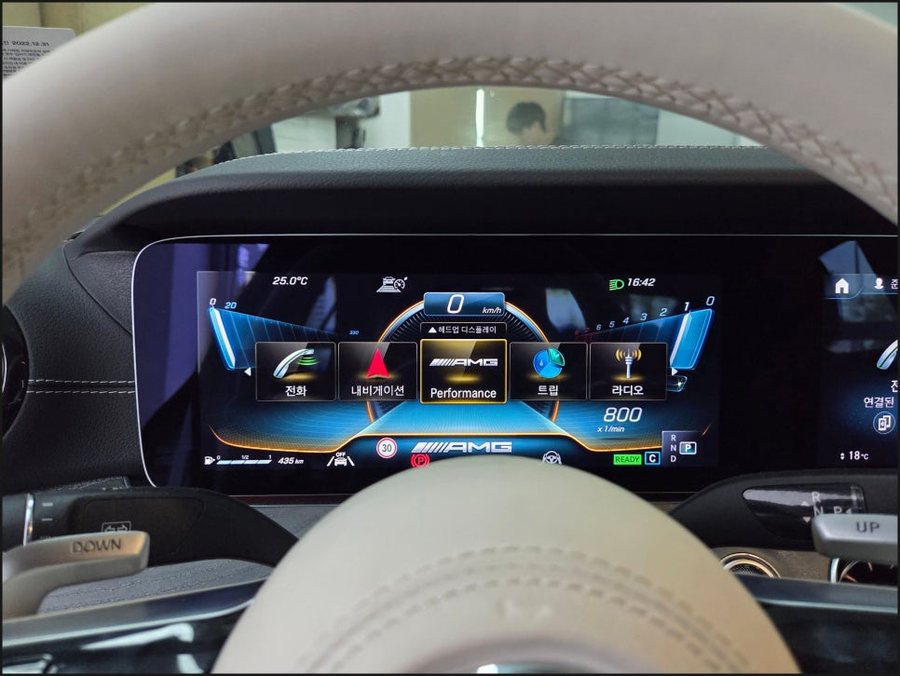 22년식 벤츠 CLS AMG 계기판 코딩 & 반자율주행 확장 코딩