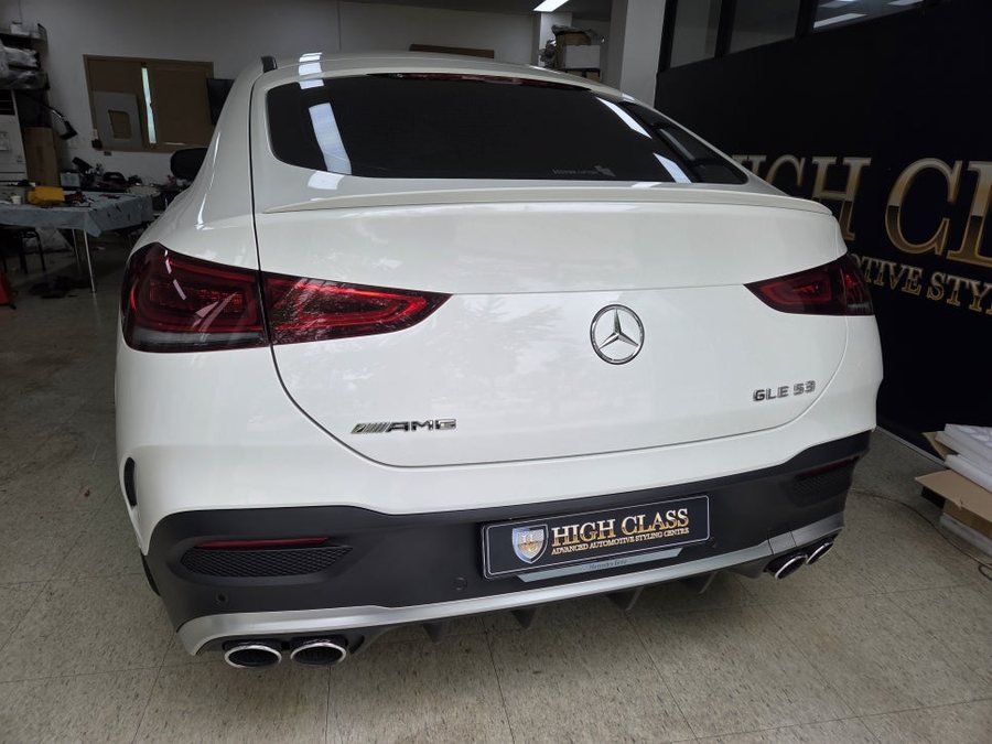 벤츠 GLE 53 쿠페 전동 사이드 스텝