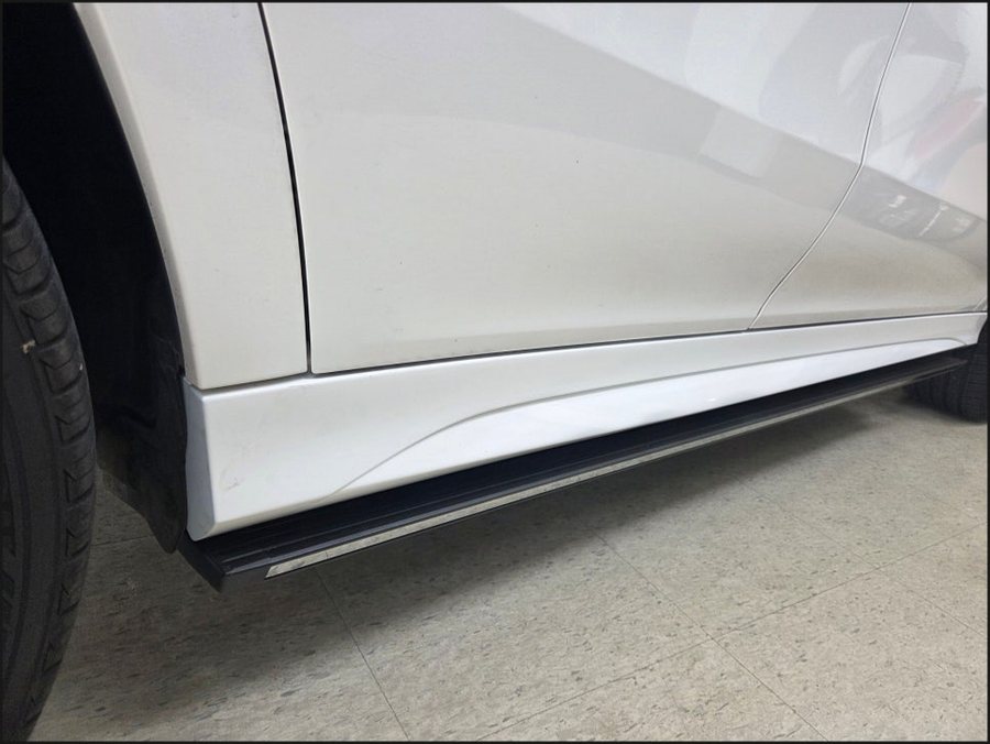 벤츠 GLE53AMG 전동사이드스텝 시공, 순정 감성 그대로