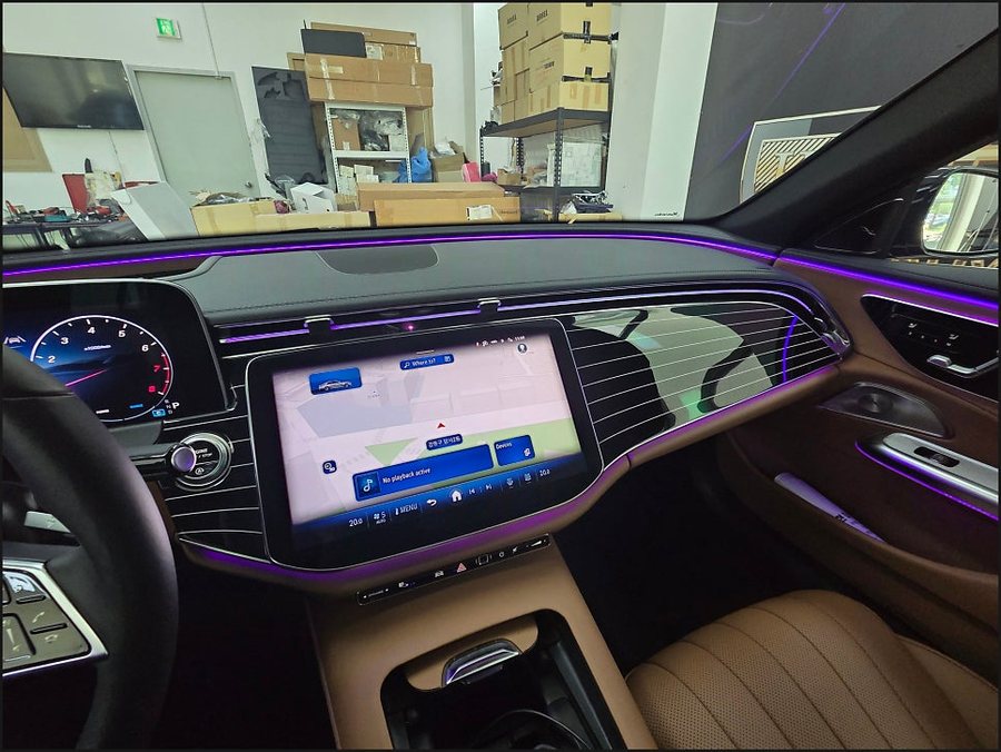 피아노트림, 벤츠 E클래스 E300 W214 익스클루시브 실내를 세련되게 튜닝하는 방법