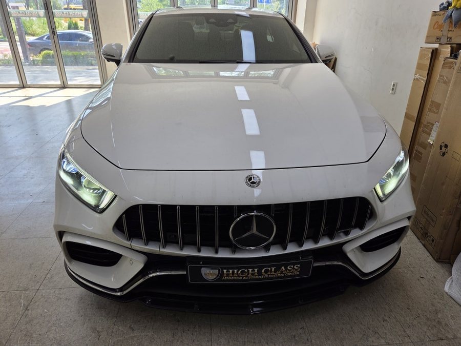 벤츠 CLS AMG 카본 잠자리 핸들