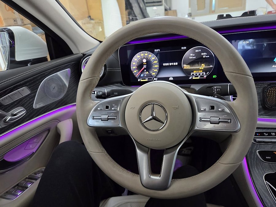 벤츠 CLS AMG 카본 잠자리 핸들