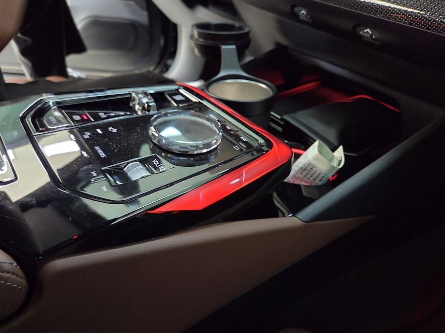 BMW G60 550e 오버 헤드 콘솔 엠비언트, 센터 콘솔 엠비언트 실내 LED 튜닝