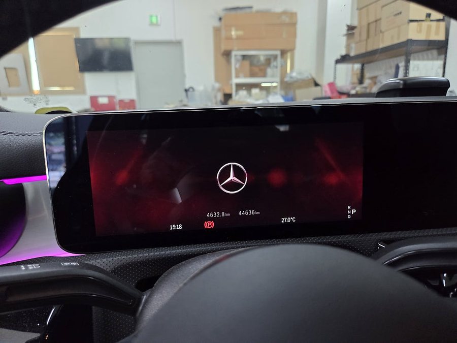 벤츠 CLA 페리 AMG 계기판 코딩 및 편의 옵션 업그레이드