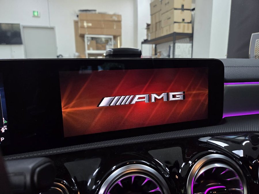 벤츠 CLA 페리 AMG 계기판 코딩 및 편의 옵션 업그레이드