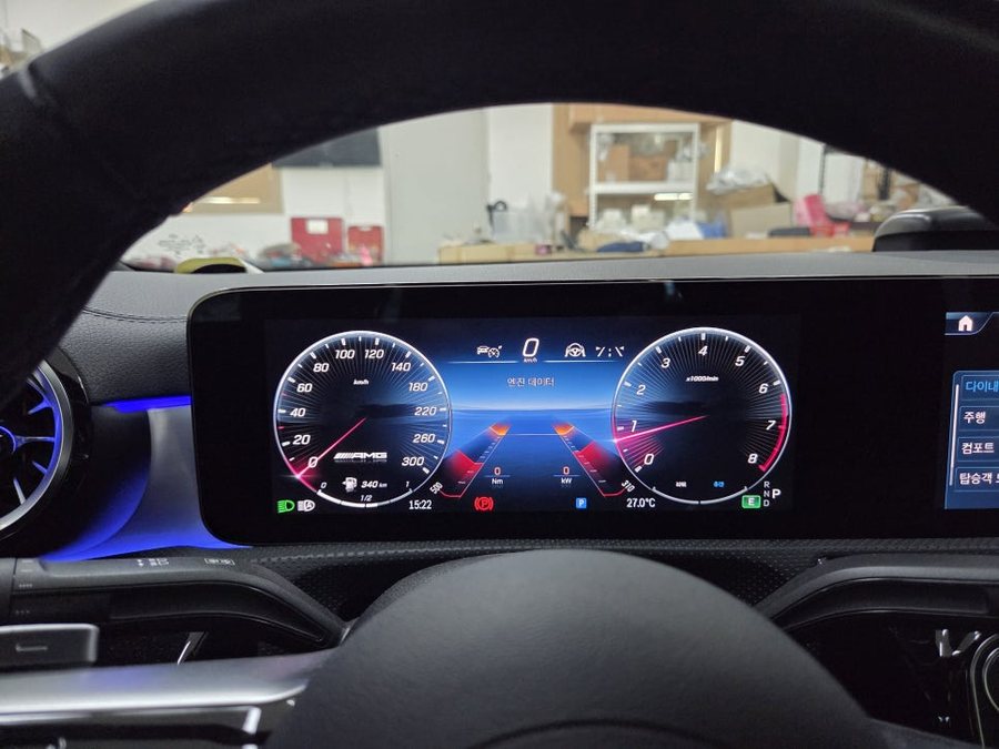 벤츠 CLA250 AMG계기판 코딩과 스포츠플러스 코딩, CLA45 AMG로 변신