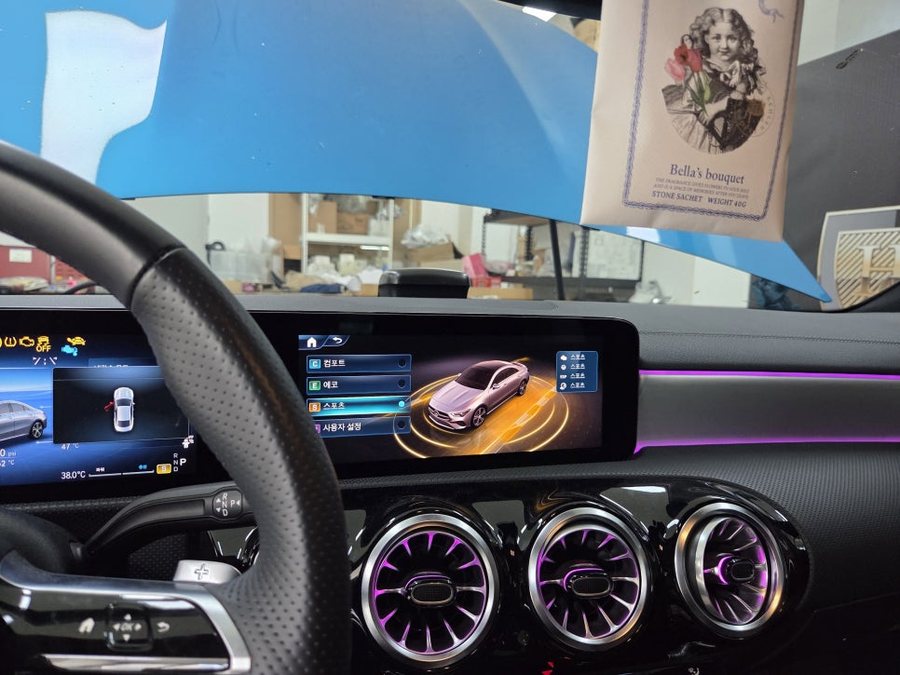 벤츠 CLA250 AMG계기판 코딩과 스포츠플러스 코딩, CLA45 AMG로 변신