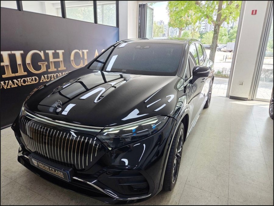 벤츠 EQS 마이바흐 순정 세로그릴과 계기판 코딩으로 EQS 680 SUV 컨버전 완성