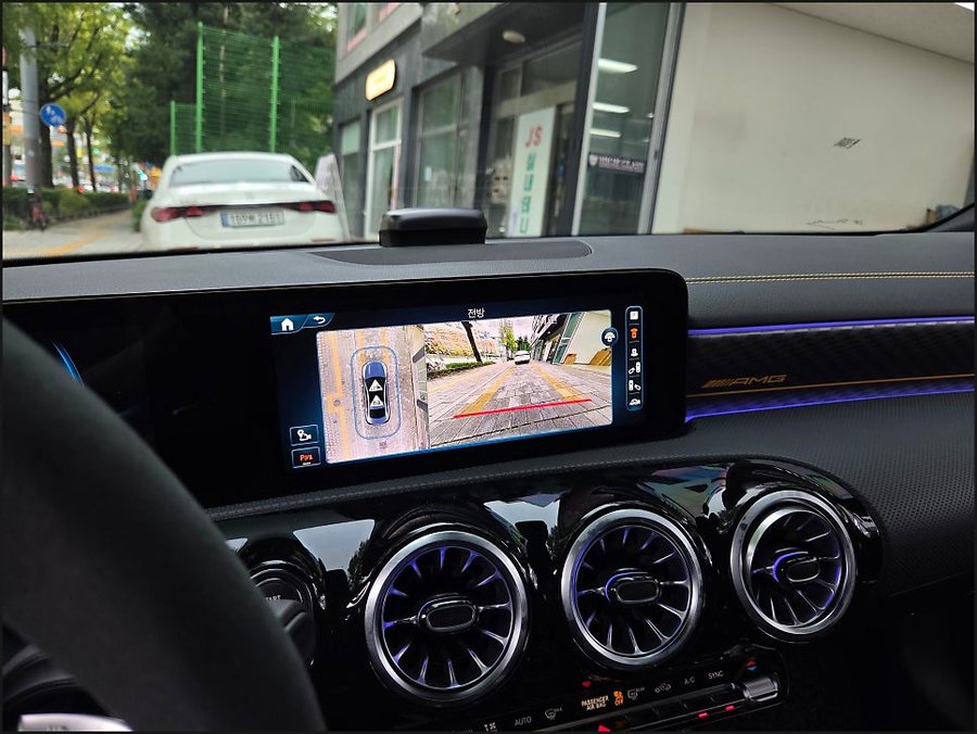 벤츠 CLA 순정 어라운드뷰와 전동트렁크, 2026 CLA 45s AMG 파이널 에디션