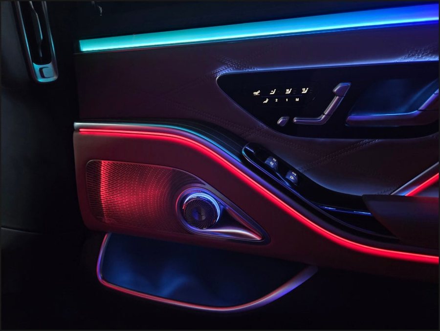 벤츠 S클래스 1열&2열 후석 4D 부메스터, W223 미드레인지 엠비언트