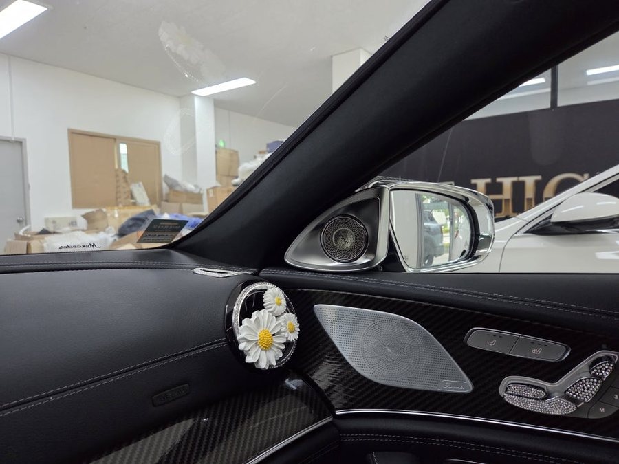 벤츠 GT AMG 스피커 엠비언트 풀 튜닝